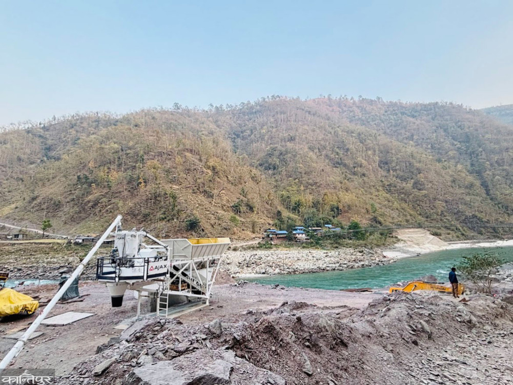 Delay in construction of concrete bridge at Jungle Ghat