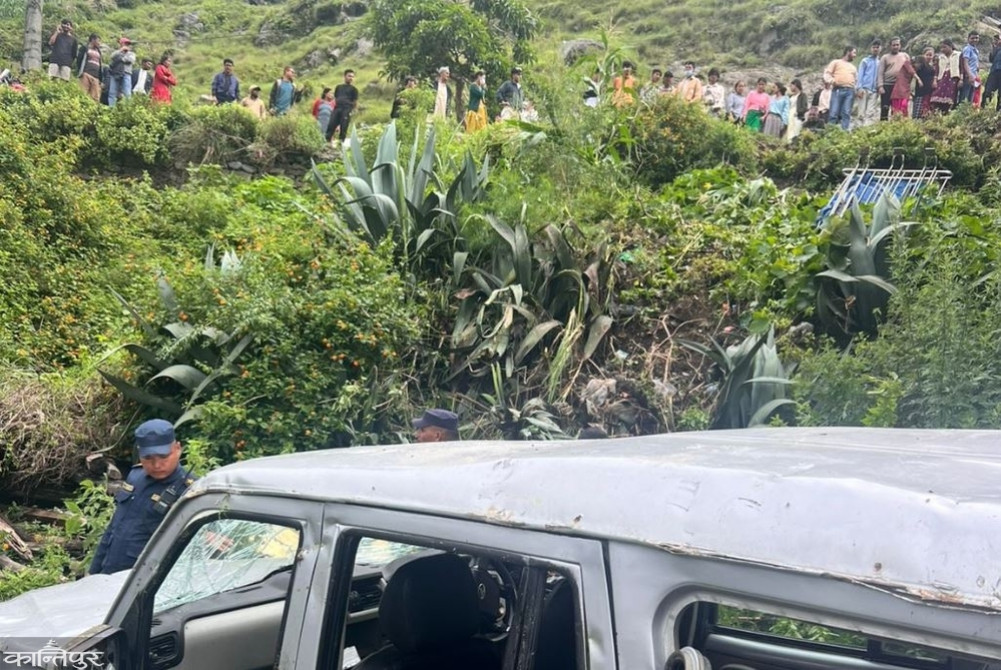 Jeep accident in Kalikot: 8 injured