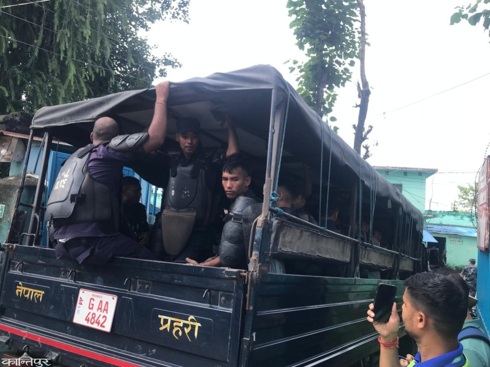 After the clash, Kailali jail is under tension, district security committee meeting continues