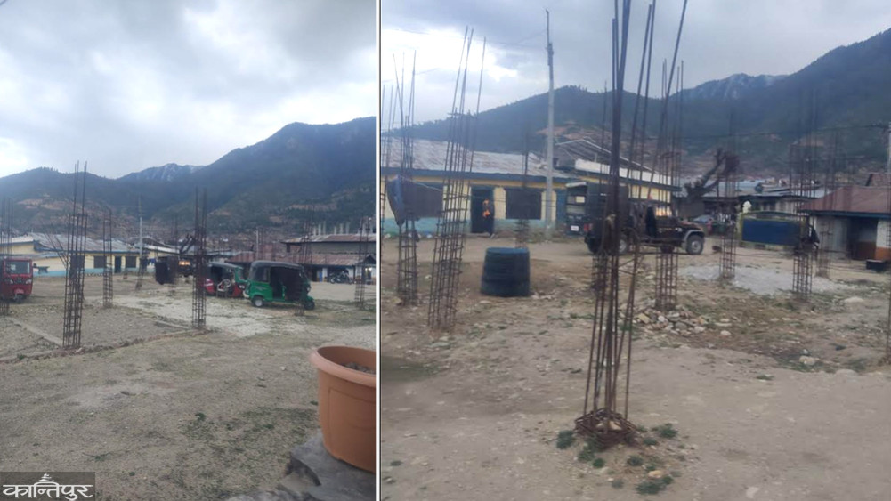 The construction of 8 police buildings in Karnali has been stalled for four years