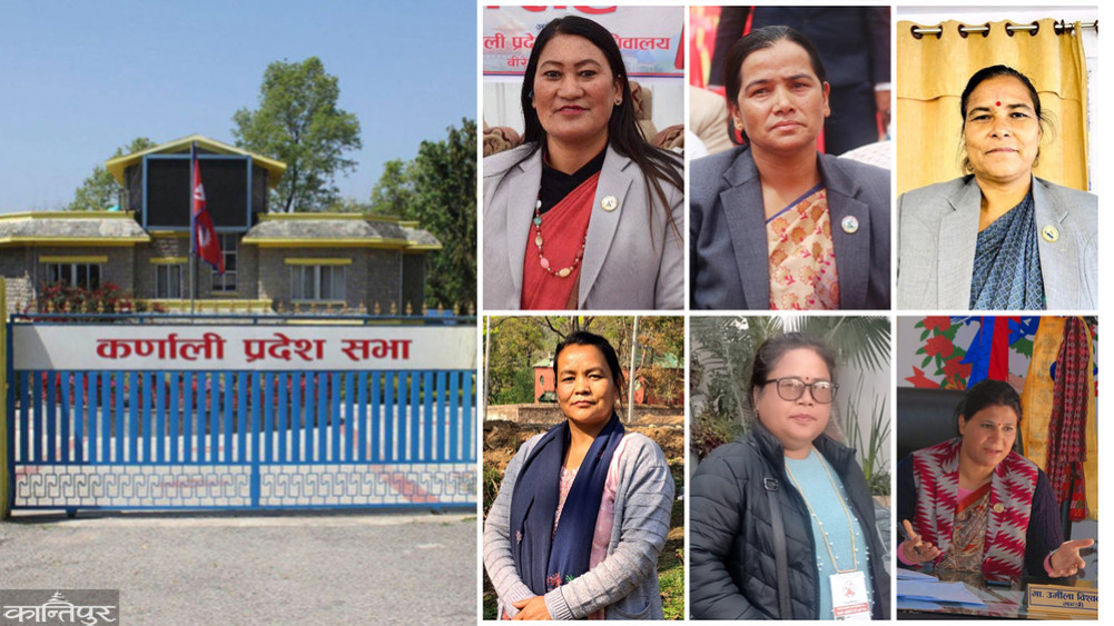 Dominance of men in running the state government: 37 male ministers in 7 years, only 6 women