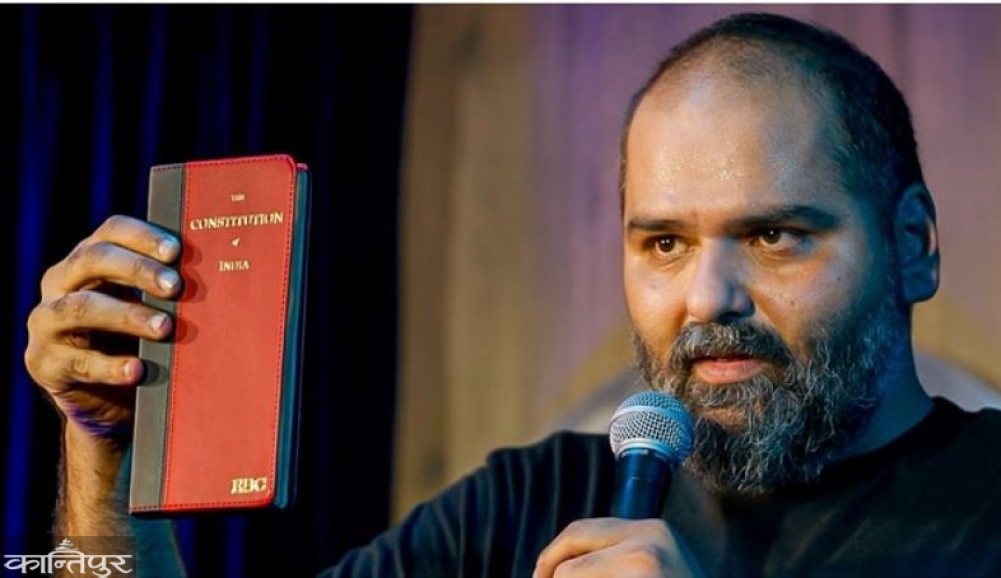 Why did Indian comedian Kunal Kamra come into controversy?