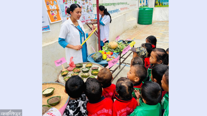 Children get treatment only when they suffer from malnutrition