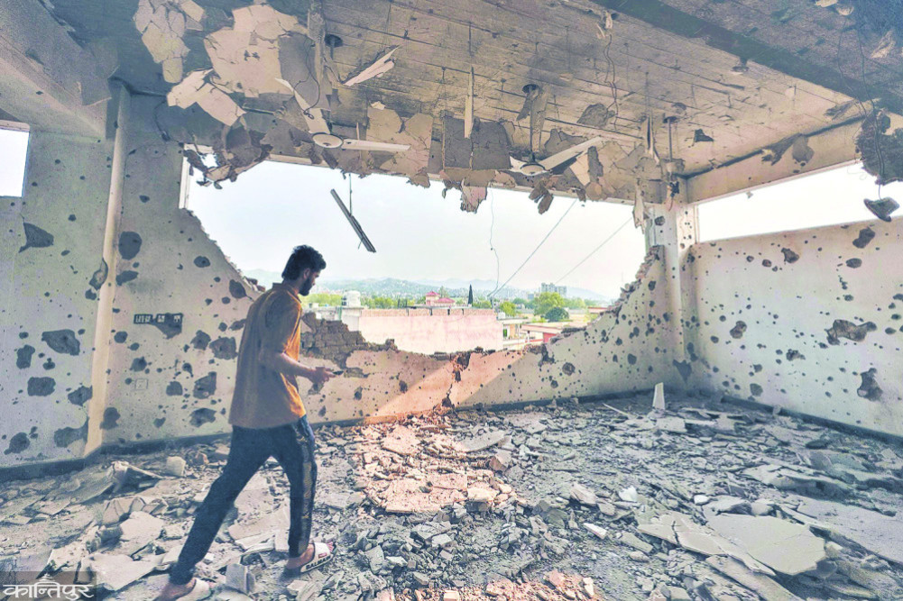 Let's find a solution not by firing missiles, but by adopting moderation