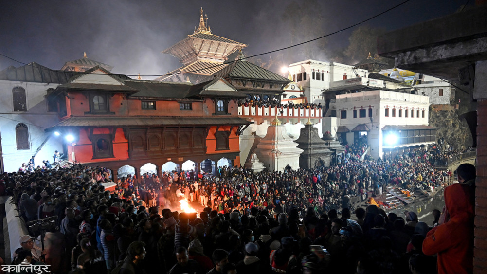 On Shivratri, the pilgrims get to see Pashupatinath for 2 seconds