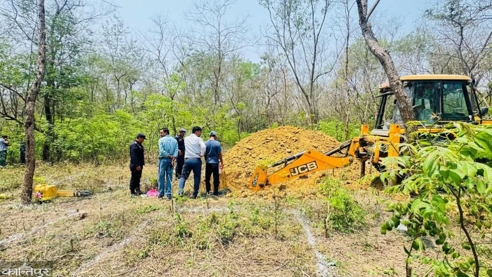 Kohalpur-Surkhet 132 KV transmission line/security personnel mobilized and resumed work