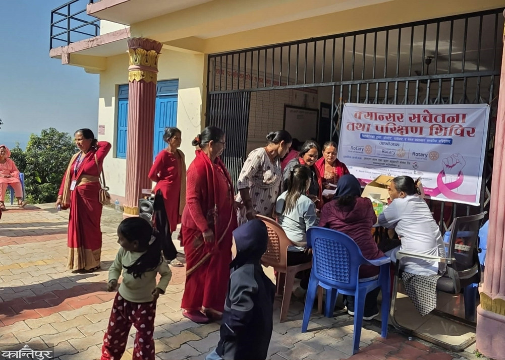 Specialist doctor visits village looking for cancer patient