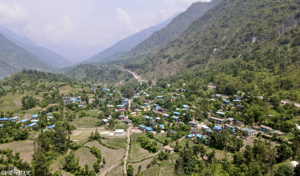 The village forgotten by the youth, the youth remembered by the village