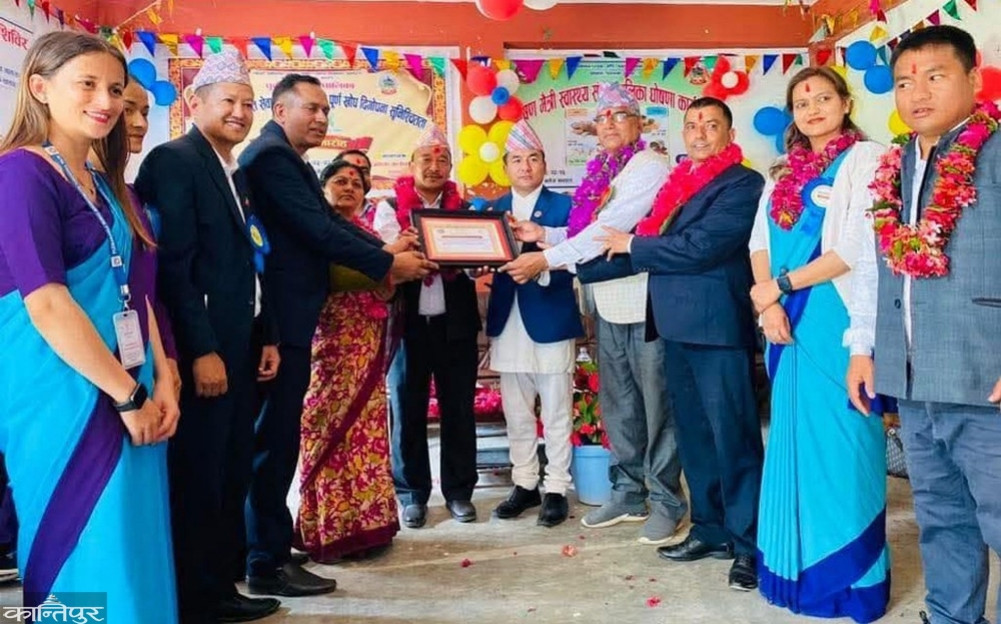 All the health institutions of Purvkhola rural municipality of Palpa are nutrition friendly