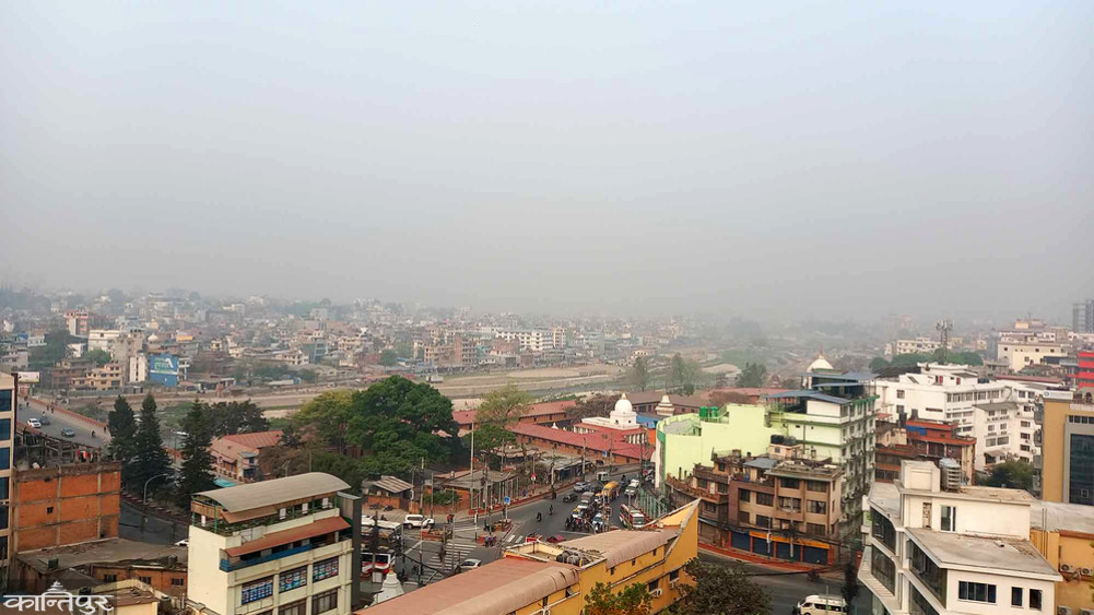 Effect of water vapor air over most of the country