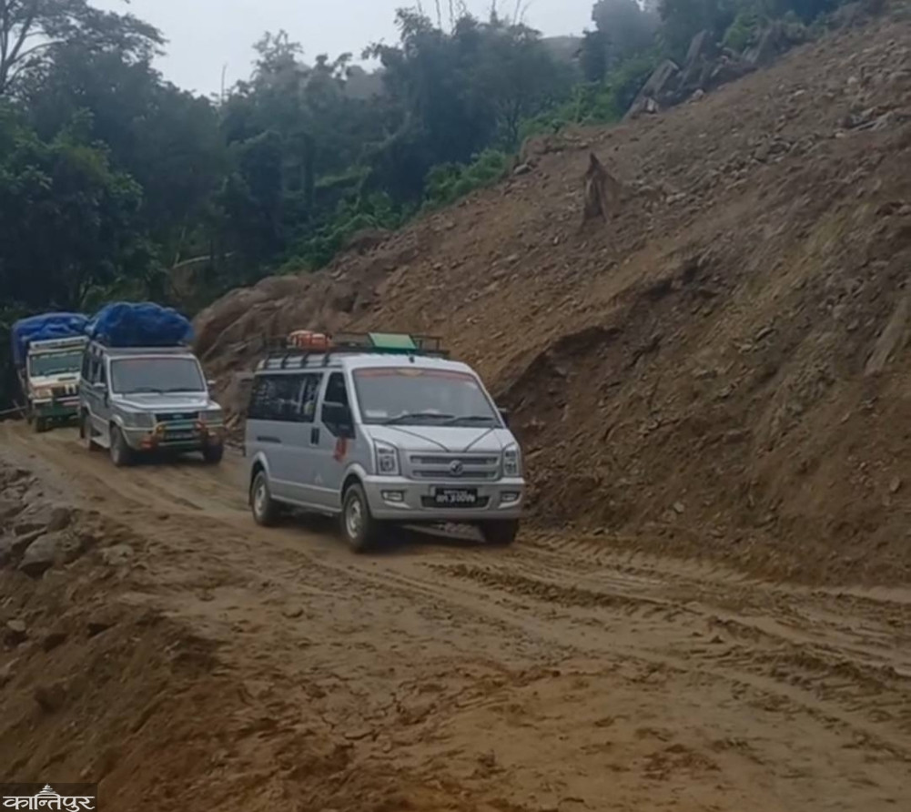 Rajduwali section of Mechi Highway in operation