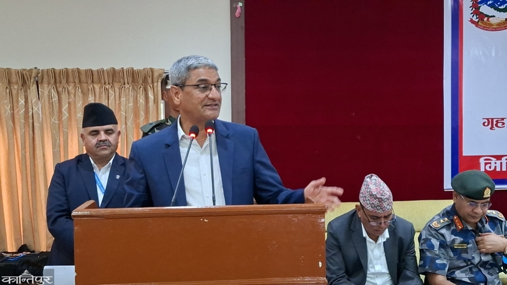 Madhesh State Level Security Committee meeting begins, Home Minister's instructions to work harder in crime control