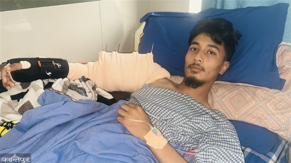 'I gave water to the police, got shot in return'