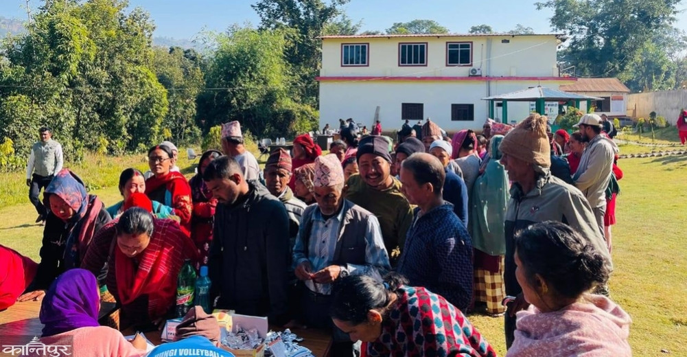 5,400 people received services from a five-day integrated camp