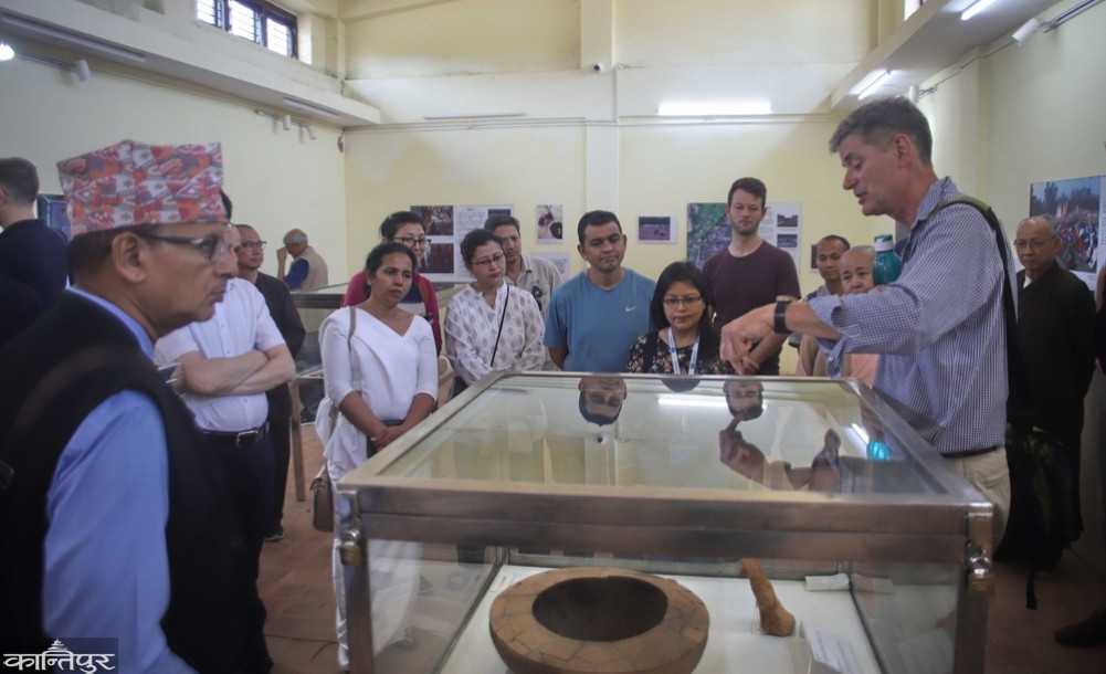Foreign tourists visiting Kapilvastu Museum increased