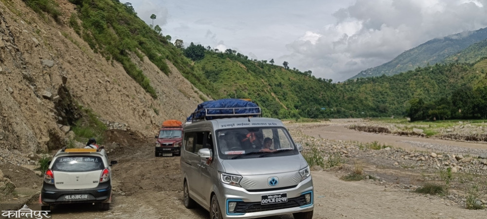 When will the permanent construction of BP highway begin?