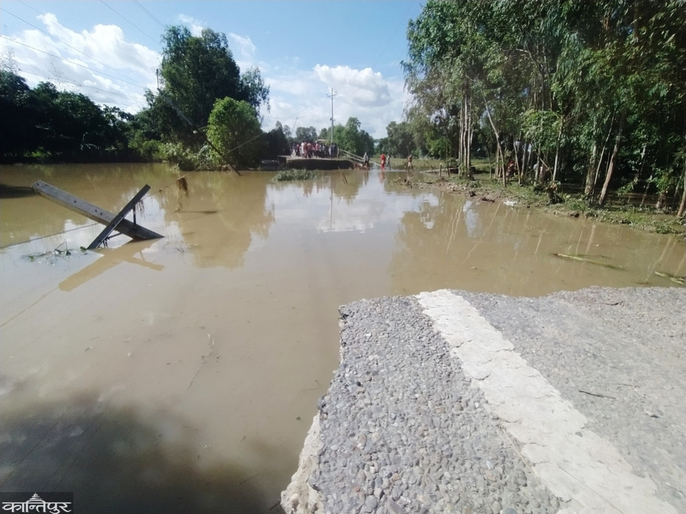 After the collapse of the Hulaki road, the locals suffer