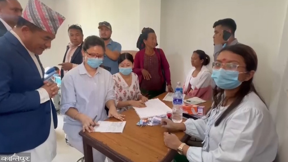 451 patients benefited from the specialist camp
