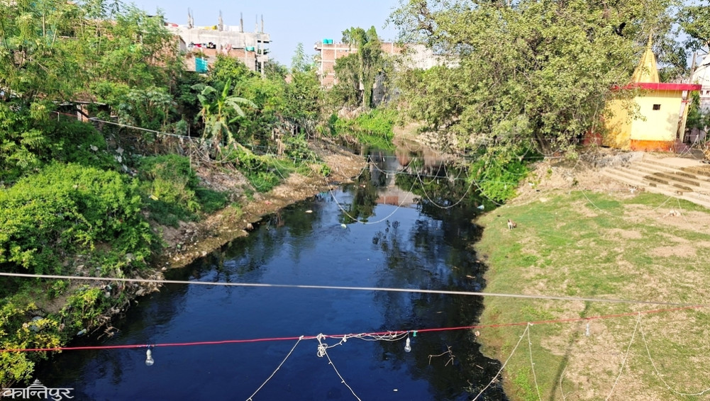 Pollution in Sirsia Khela does not decrease even during Chhath