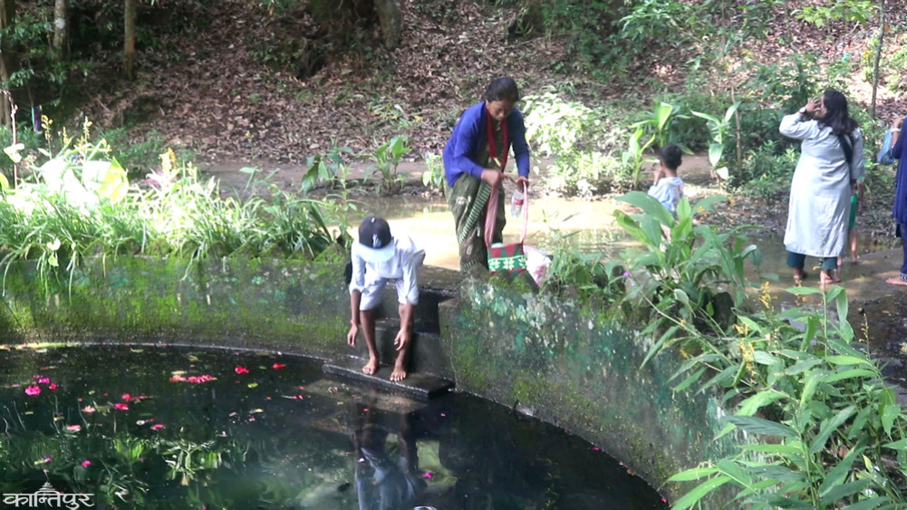 Preparations for the Ram-Sita wedding celebration at Sitakunda, Rampur
