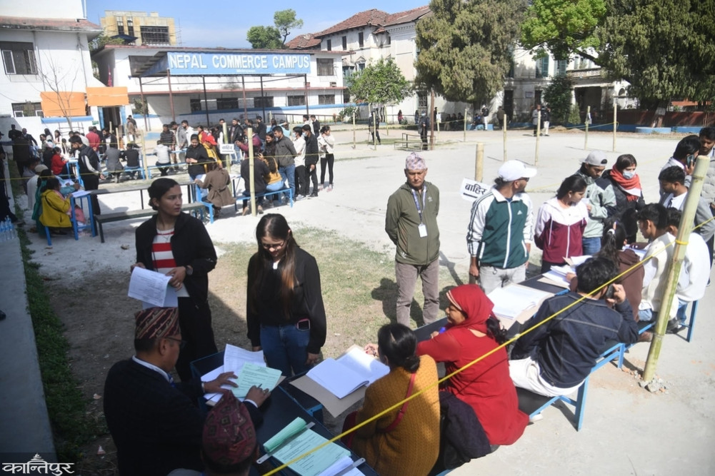 Voting continues in 45 individual campuses