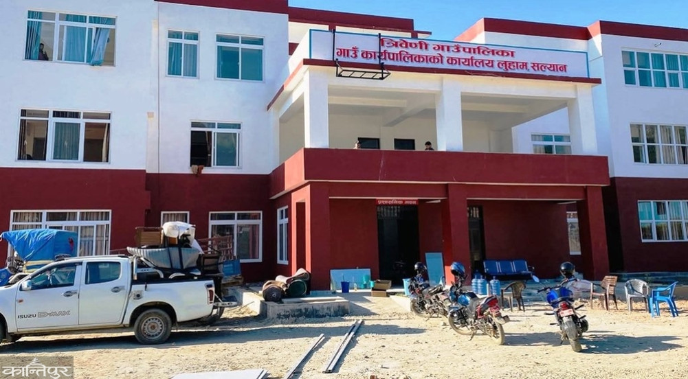 Triveni Rural Municipality building constructed in five years