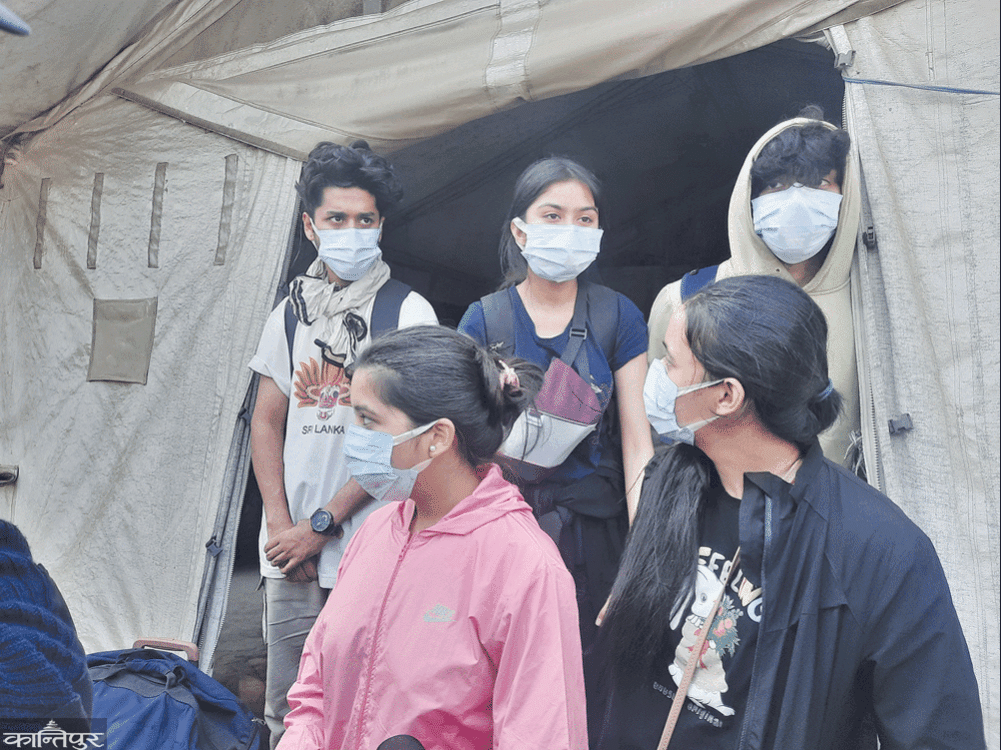 After the Odisha incident, 301 students returned home from Char Naka