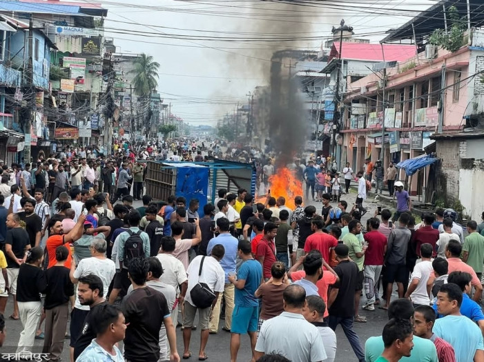 Jhapa has been stressed since morning