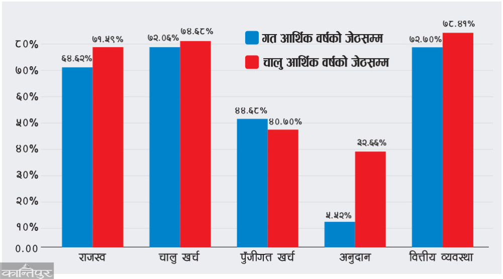 Government finance in 11 months: Capital expenditure only 40 percent