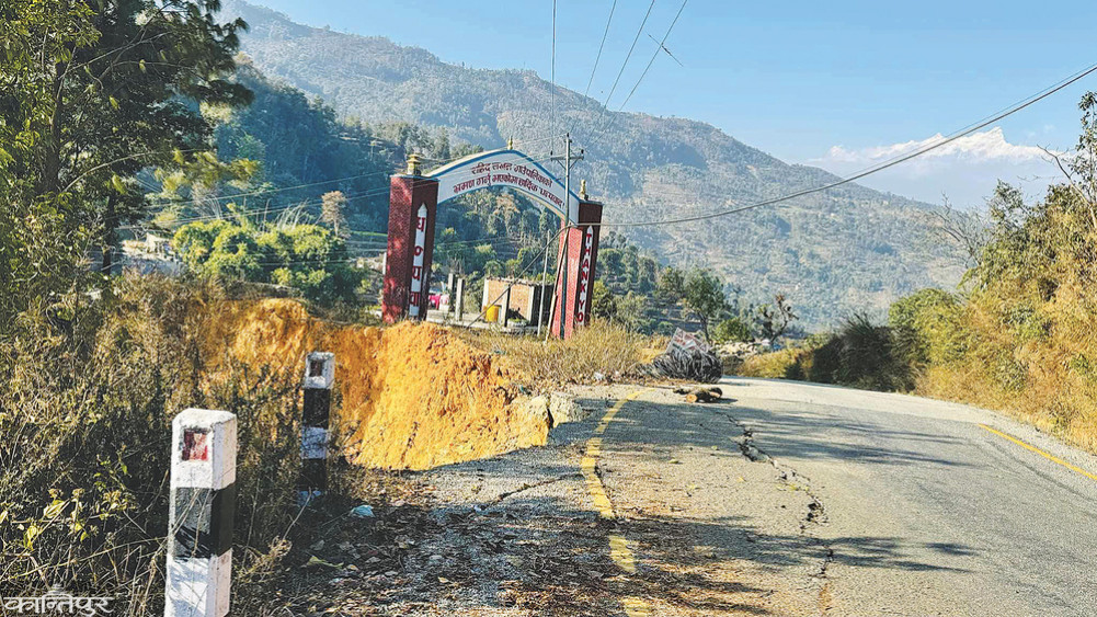 There is no budget for repairing structures damaged in the drought