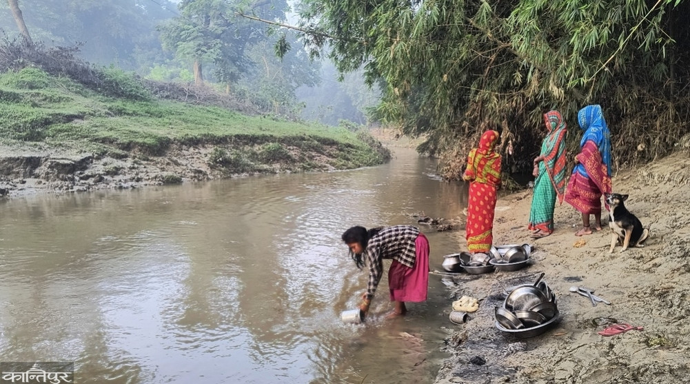 Villages are suffering from poverty, cholera is causing more suffering
