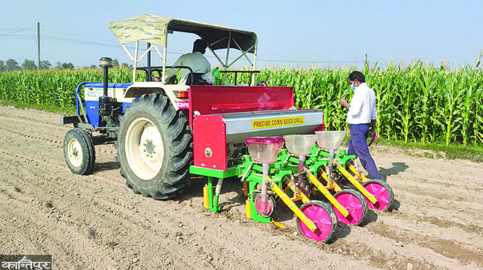 Productivity will be increased by mechanization in agriculture