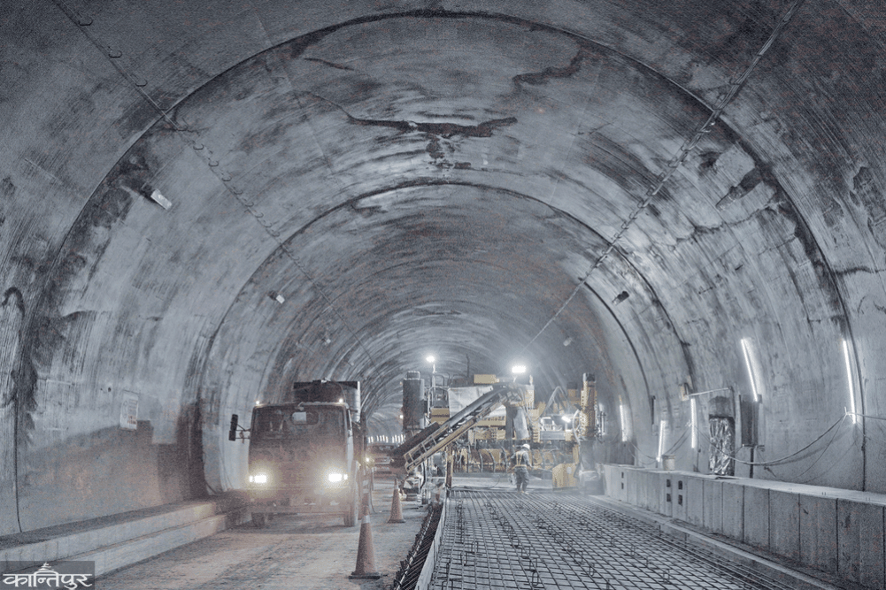 8 months for 15 percent work on Nagadhunga tunnel