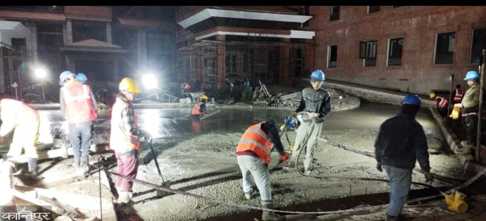 Now the Parliament building will be built even at night