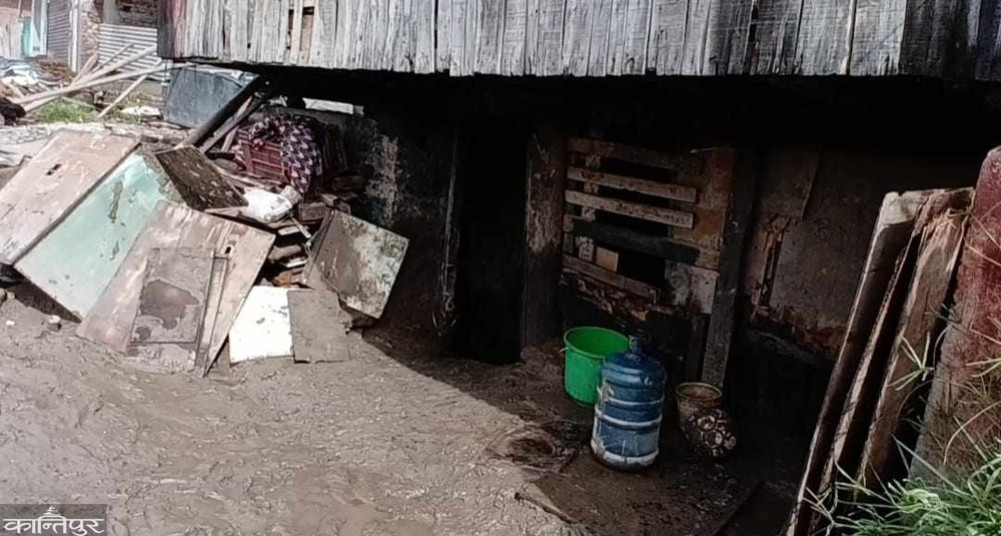 The residents of the riverside settlement say - this time there was no damage like the flood
