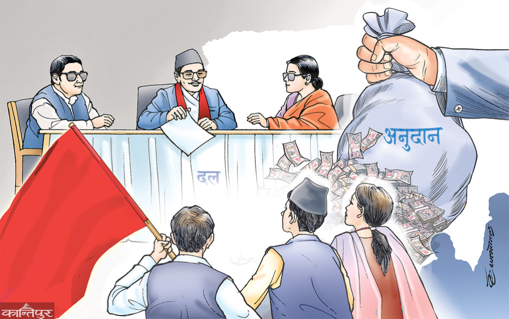 Justification of state subsidy to the party