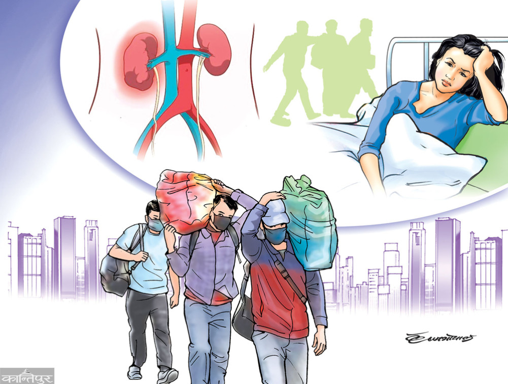 Epidemiology of kidney disease in migrant workers