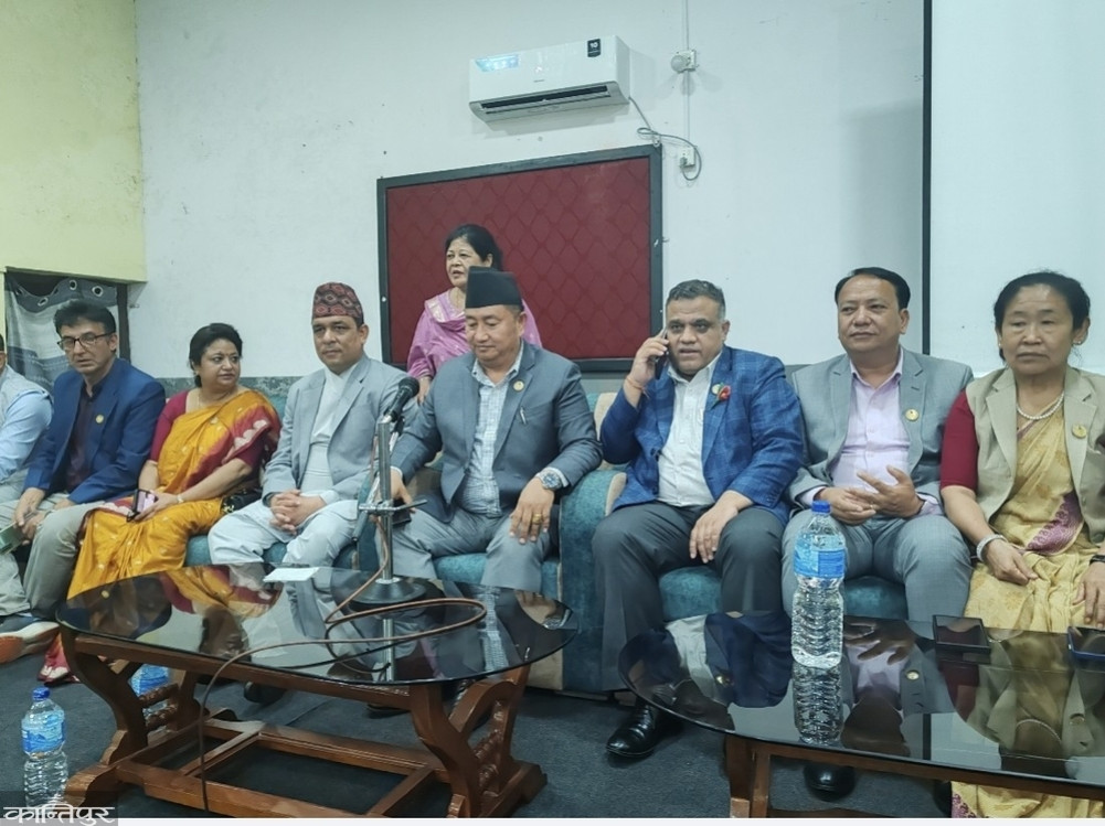 After announcing his resignation, Chief Minister Lama left for Kathmandu