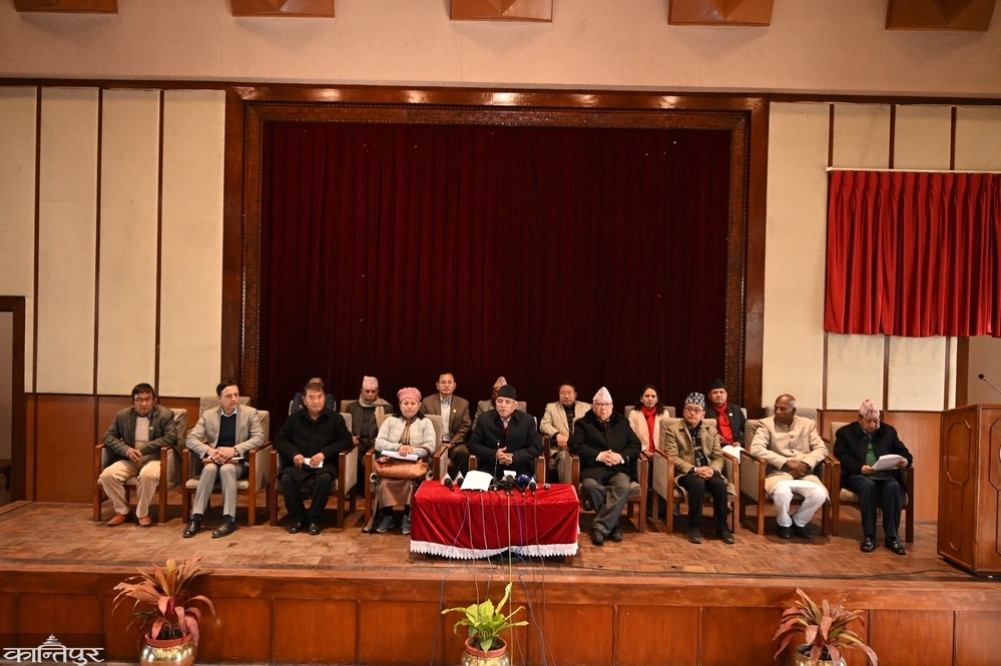 Government is losing its justification: President Dahal