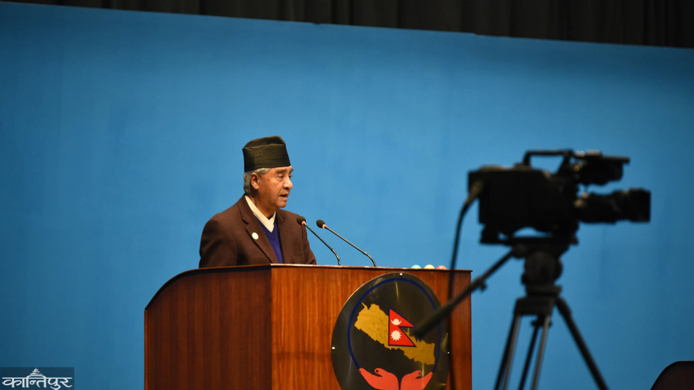Parliament is the place of lawmaking: Former Prime Minister Deuba
