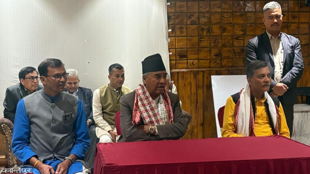 The king has no place in the republic that came because of the king: Deuba