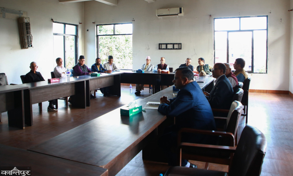 Congress office bearer meeting: Debate on the need to carry elections and Parliament restoration together