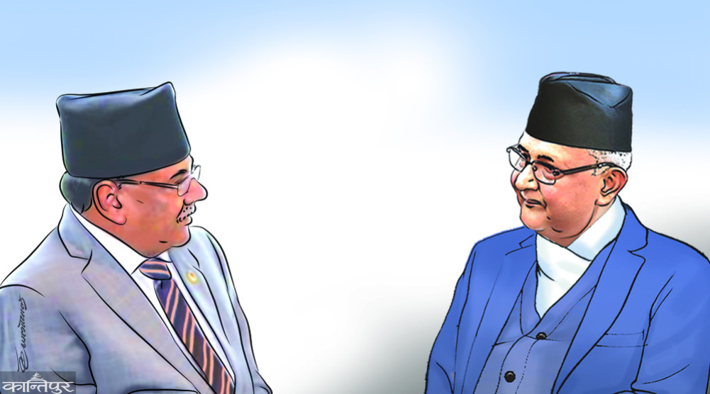 Oli is soft towards the opposition, Dahal is aggressive