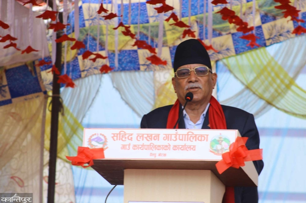 Let's move forward even if it is through the political agreement of Budhigand: Dahal