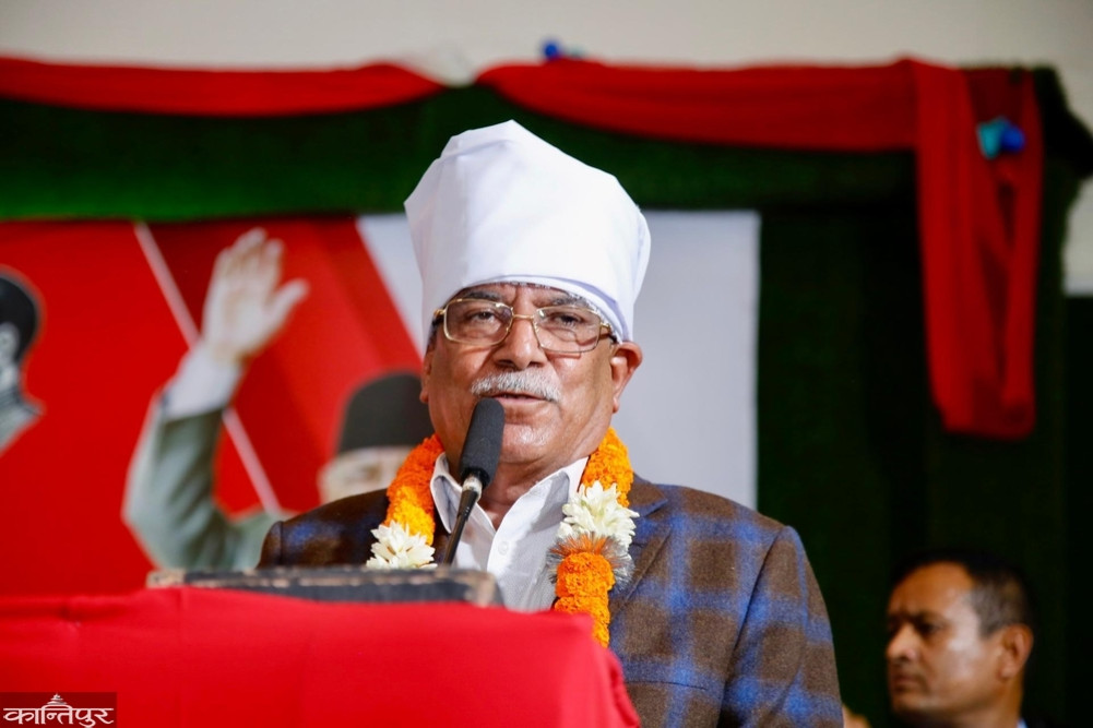 The country is becoming Maoist again, a new revolution is needed: President Dahal