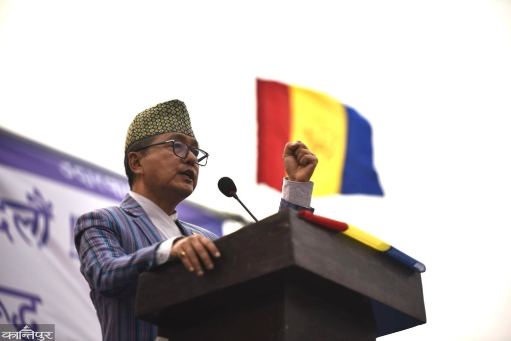 Lingden's question: What does the Prime Minister who asks for a stadium in Jhapa-5 even when he goes to China do to the country?