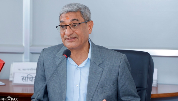 In the meeting of the Congress office bearers, the Home Minister asked to resign
