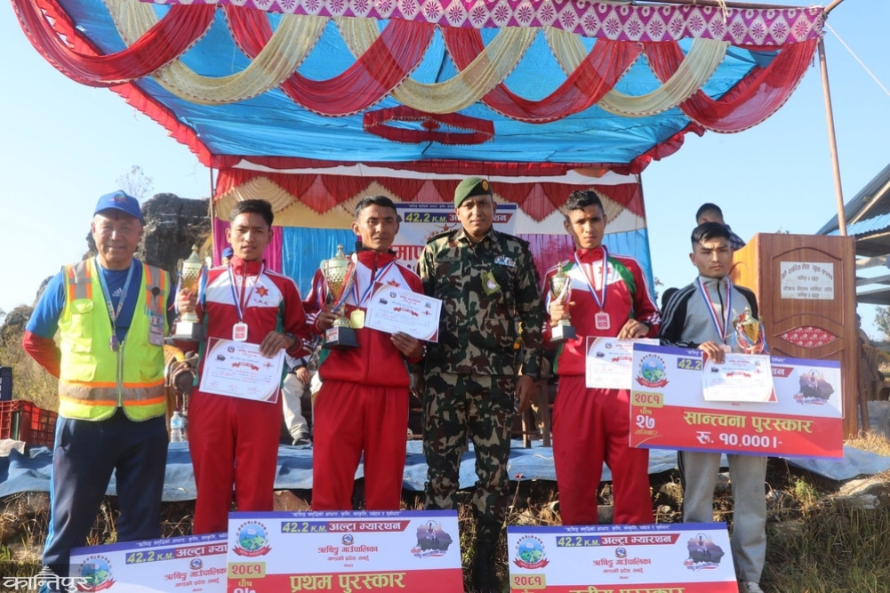 4th Rushing Ultra Marathon title to Shrestha from Army