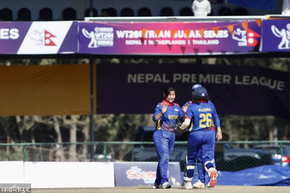 Nepal's hope in Sita's excellent bowling