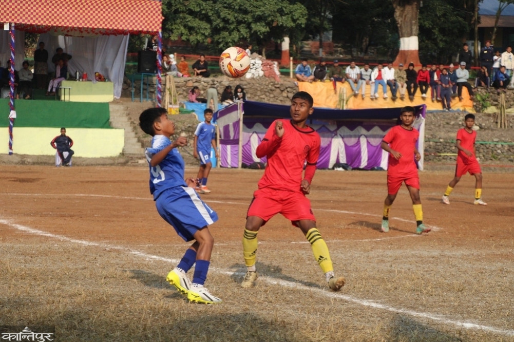 Valmiki wins second match of DIGP Cup football